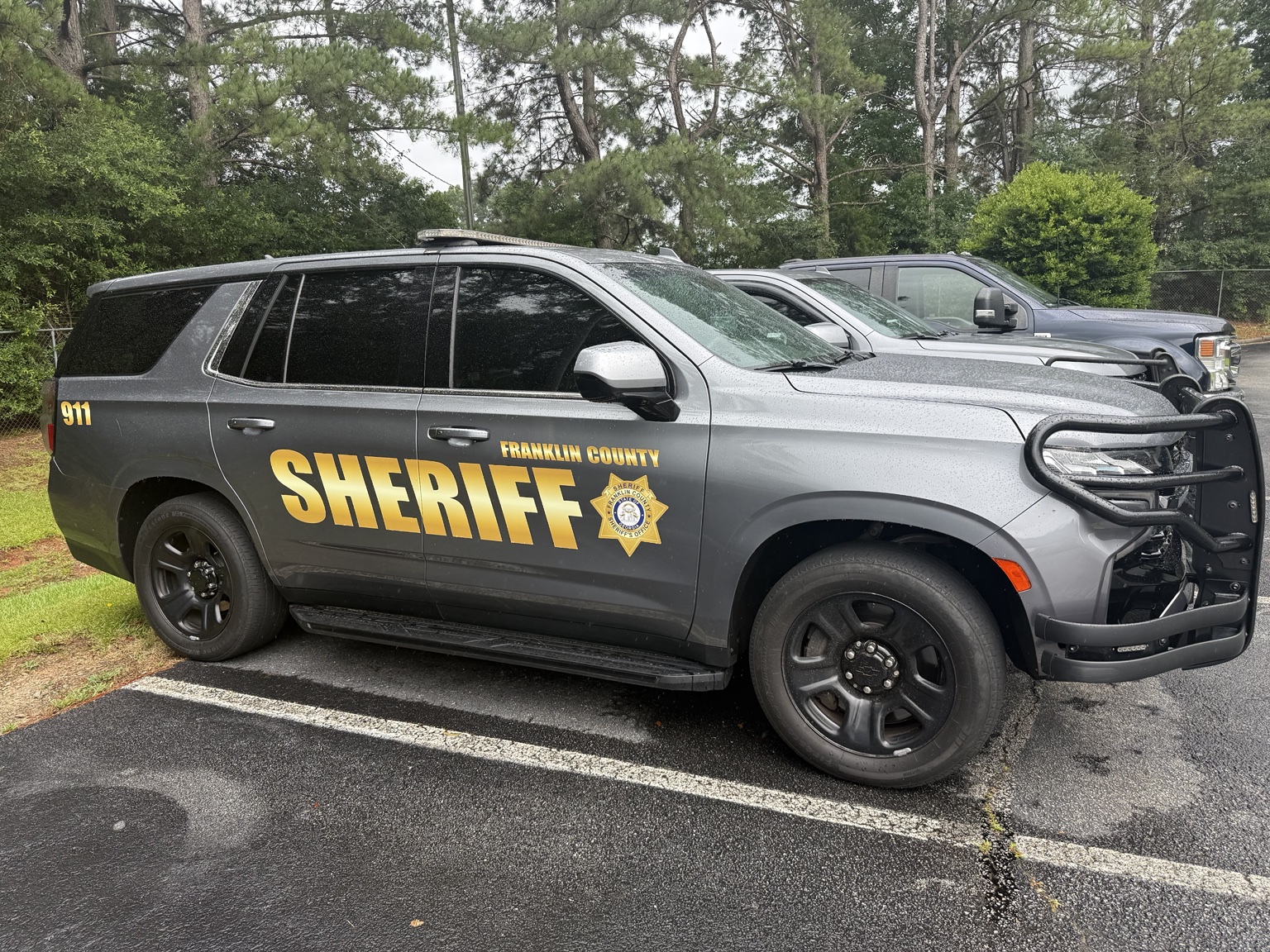 Franklin County Sheriff's Office patrol Tahoe